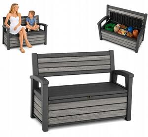 Keter Deco Zahradní lavice Storm Grey