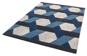 Modrý koberec Moby Blue Rozměry: 160x230 cm