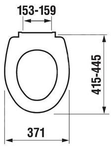 Jika Zeta WC sedátko bílá H8932740000001