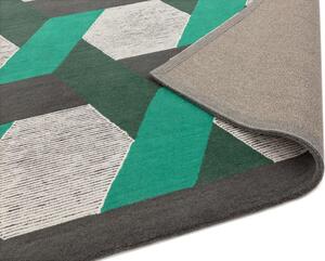 Zelený koberec Moby Green Rozměry: 120x170 cm