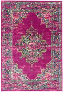 Růžový koberec Dickinson Medallion Fuchsia Rozměry: 200x290 cm