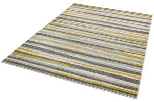 Žlutý koberec Dickinson Stripe Mustard Rozměry: 160x230 cm