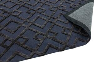 Černý koberec Doons Black Trellis Rozměry: 120x170 cm
