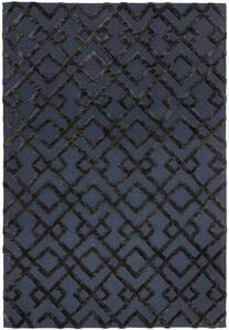 Černý koberec Doons Black Trellis Rozměry: 160x230 cm