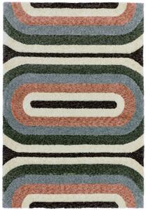 Barevný koberec Cure Pink Oval Rozměry: 200x290 cm