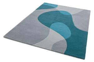 Modrý koberec Blondie Arc Teal Rozměry: 120x170 cm