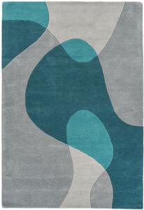 Modrý koberec Blondie Arc Teal Rozměry: 200x300 cm