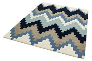 Modrý koberec Blondie Cuzzo Blue Rozměry: 80x150 cm