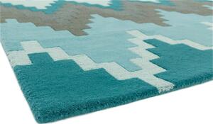 Modrý koberec Blondie Cuzzo Teal Rozměry: 200x300 cm