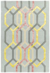Barevný koberec Blondie Hexagon Silver Rozměry: 160x230 cm