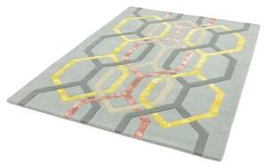 Barevný koberec Blondie Hexagon Silver Rozměry: 160x230 cm