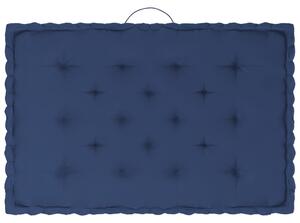 Podušky na nábytek z palet 7 ks světle námořnické modré bavlna