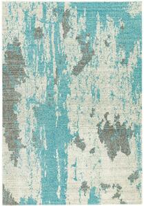 Modrý koberec Dinamo Abstract Duck Egg Rozměry: 200x290 cm