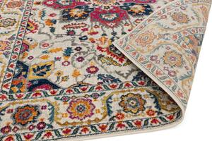 Barevný koberec Dinamo Oriental White Multi Rozměry: 120x170 cm