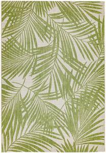 Zelený koberec Granton Green Palm Rozměry: 80x150 cm
