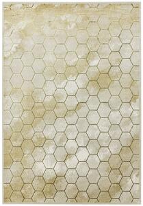 Béžový koberec Ston Honeycomb Rozměry: 160x230 cm