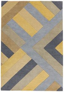 Žlutý koberec Jigsaw Ochre Grey Rozměry: 160x230 cm