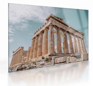 Skleněný obraz - Antický akropolis (70x50 cm)
