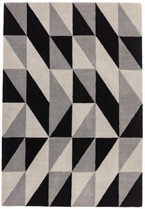 Černý koberec Jigsaw Flag Grey Rozměry: 160x230 cm