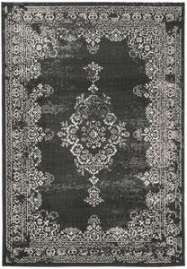 Černý koberec Scarlett 03 Rozměry: 120x170 cm