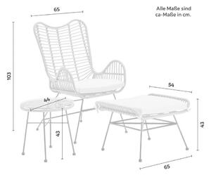 Zahradní Relaxační Židle Egon