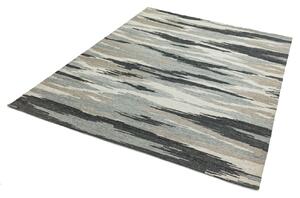Šedý koberec Newtor Strata Grey Rozměry: 120x170 cm