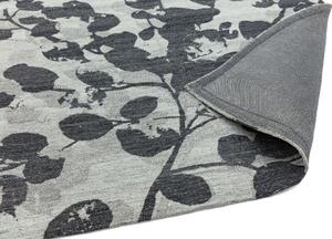 Šedý koberec Newtor Leaf Grey Rozměry: 160x230 cm