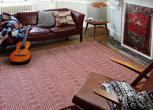 Červený koberec Darisi Marsala Rozměry: 100x150 cm