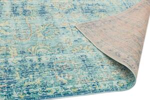 Modrý koberec Pixies Antique Blue Rozměry: 120x180 cm