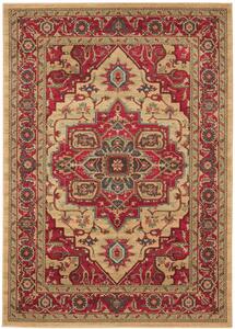 Červený koberec Byrne 10 Rozměry: 160x230 cm