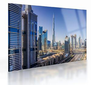 Skleněný obraz - Dubajské ráno (70x50 cm)