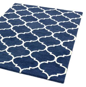 Modrý koberec Swans Ogee Blue Rozměry: 120x170 cm