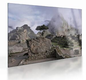 Skleněný obraz - Machu Picchu (70x50 cm)