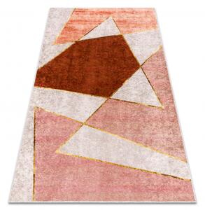Dywany Luszczow Dětský kusový koberec MIRO 52097.802 pratelný Geometrická protiskluz, růžový Rozměr koberce: 120 x 170 cm