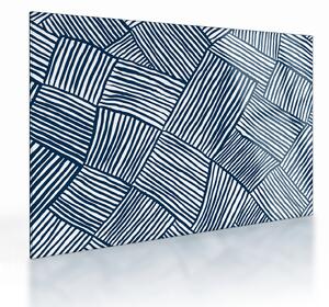 Skleněný obraz - 3D linie (70x50 cm)