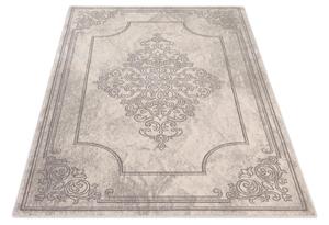 Kusový koberec vlněný Agnella Isfahan M Astan Popiel šedý Rozměr: 160x240 cm