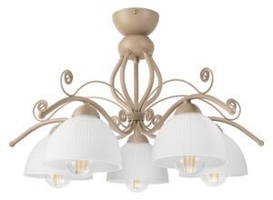 Brilagi - Přisazený lustr ANTICO MODERN 5xE27/60W/230V béžová