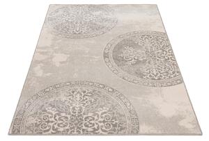 Kusový koberec vlněný Agnella Isfahan M Asyria Popiel šedý Rozměr: 200x300 cm