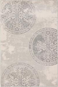 Kusový koberec vlněný Agnella Isfahan M Asyria Popiel šedý Rozměr: 160x240 cm
