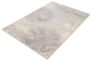 Kusový koberec vlněný Agnella Isfahan M Asyria Popiel šedý Rozměr: 200x300 cm