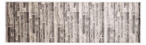 Makro Abra Běhoun PETRA 3040 4 244 Desky Dřevo Moderní šedý béžový hnědý Rozměr: 60 cm