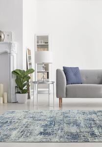 Modrý koberec Volter Abstract Blue Rozměry: 80x150 cm