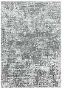 Šedý koberec Volter Abstract Silver Rozměry: 240x340 cm
