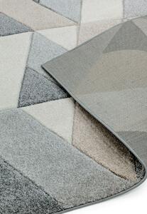 Šedý koberec Furla Rhombus Grey Rozměry: 120x170 cm