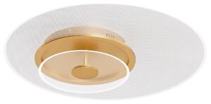 Zlaté kovové stropní LED světlo Nova Luce Copo 60 cm
