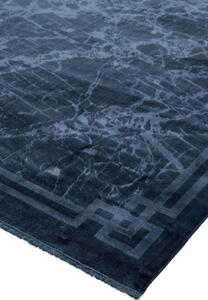 Modrý koberec Volti Border Blue Rozměry: 200x290 cm