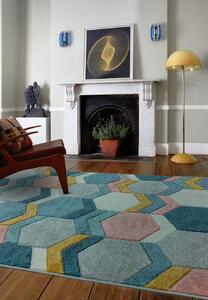 Barevný koberec Furla Rhombus Multi Rozměry: 120x170 cm