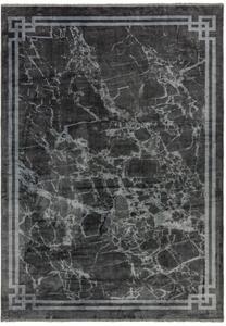 Šedý koberec Volti Border Grey Rozměry: 200x290 cm
