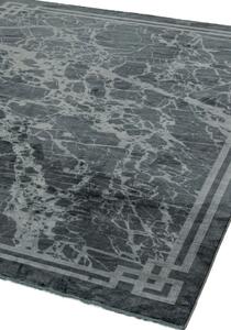 Šedý koberec Volti Border Grey Rozměry: 120x180 cm