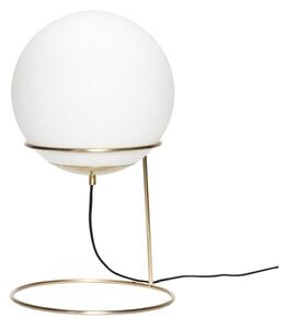 Stolní lampa Hübsch, Bílá, Obývací pokoj, Kov